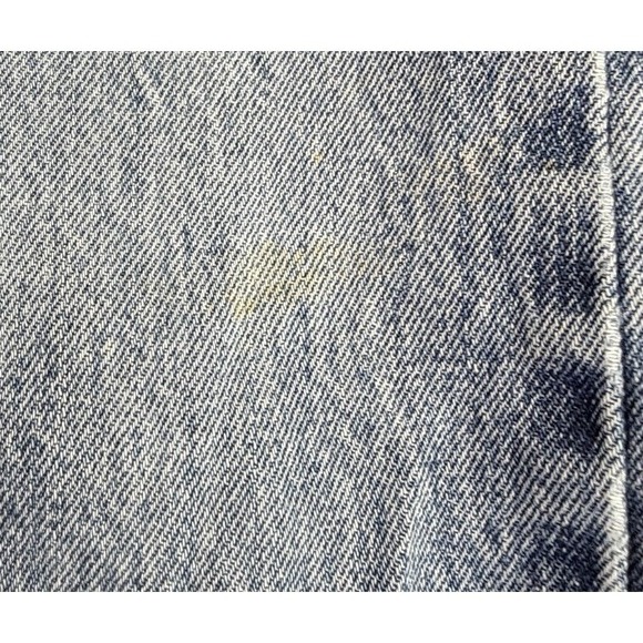 Levis 505 Regular Fit Straight Leg Blue Denim Jeans Mens 40x32 Medium Wash - Picture 5 of 12